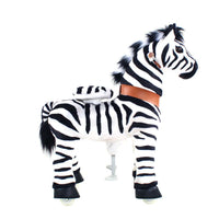 PonyCycle, Inc. PonyCycle Ride on Zebra Horse Toy Age 4-7
