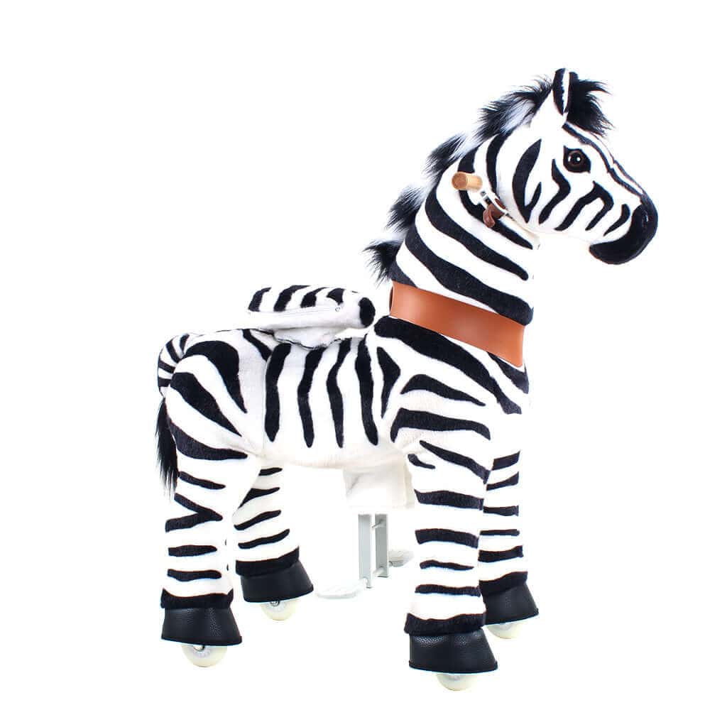 PonyCycle, Inc. PonyCycle Ride on Zebra Horse Toy Age 4-7