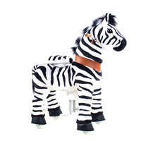 PonyCycle, Inc. PonyCycle Ride on Zebra Horse Toy Age 4-7