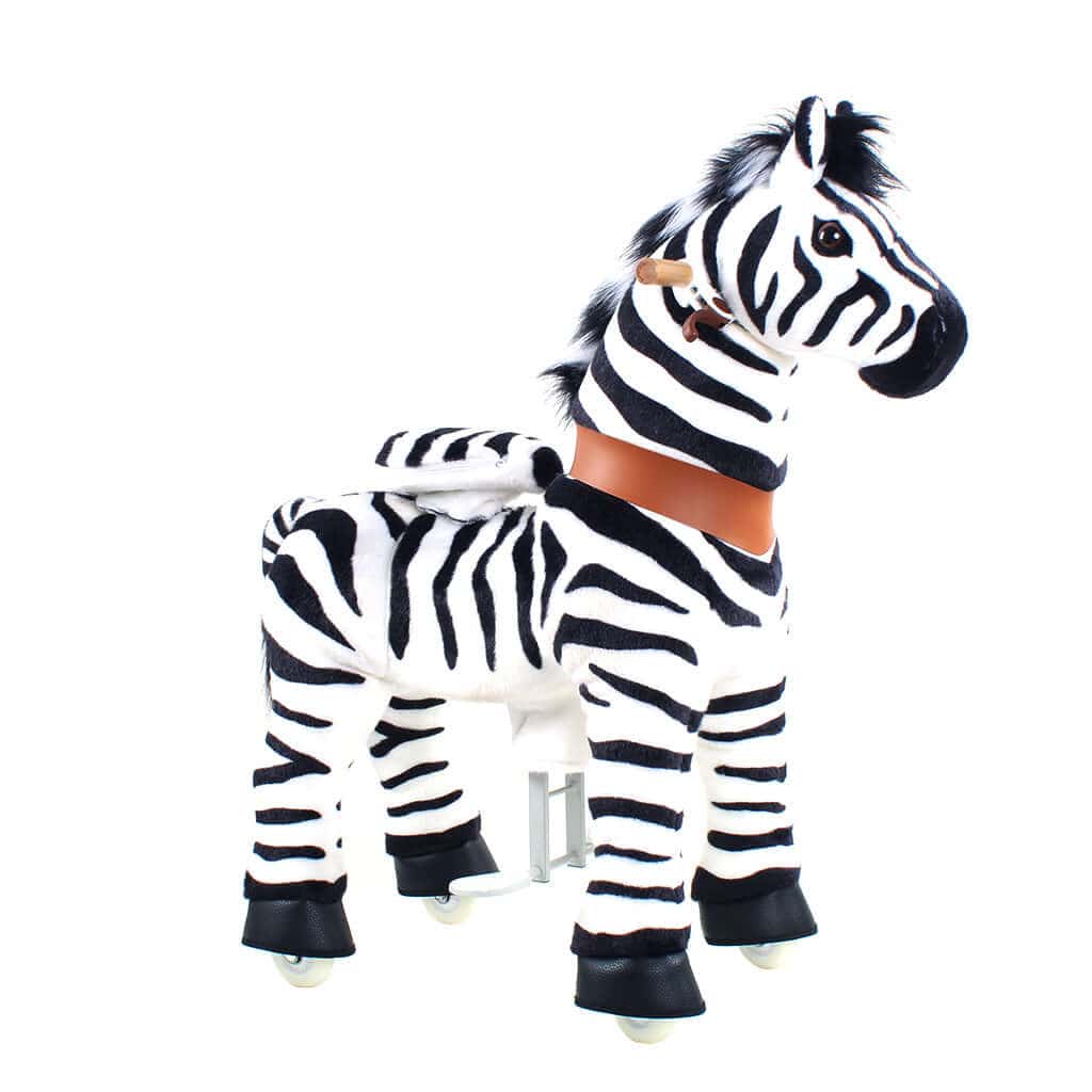 PonyCycle, Inc. PonyCycle Ride on Zebra Horse Toy Age 4-7