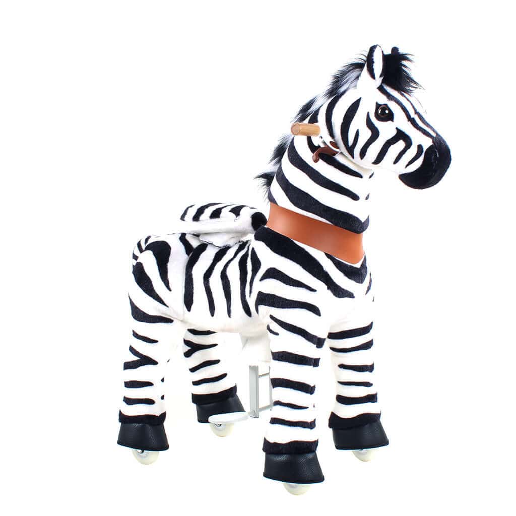 PonyCycle, Inc. PonyCycle Ride on Zebra Horse Toy Age 4-7