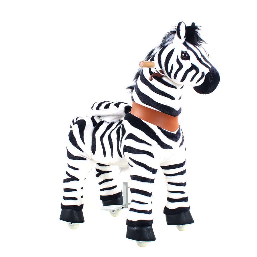 PonyCycle, Inc. PonyCycle Ride on Zebra Horse Toy Age 4-7