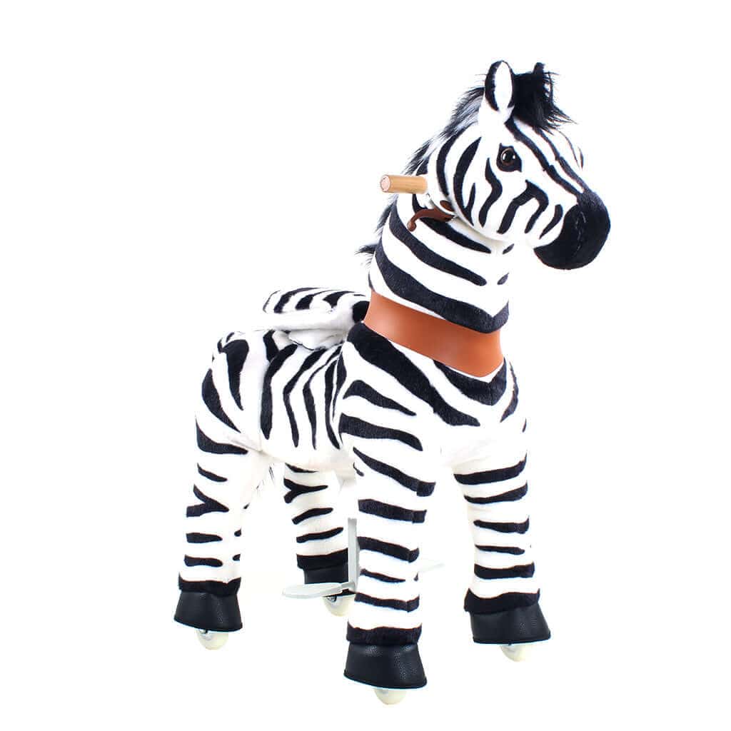 PonyCycle, Inc. PonyCycle Ride on Zebra Horse Toy Age 4-7