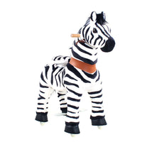 PonyCycle, Inc. PonyCycle Ride on Zebra Horse Toy Age 4-7