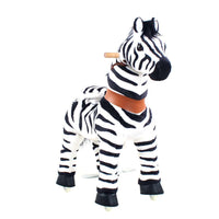 PonyCycle, Inc. PonyCycle Ride on Zebra Horse Toy Age 4-7