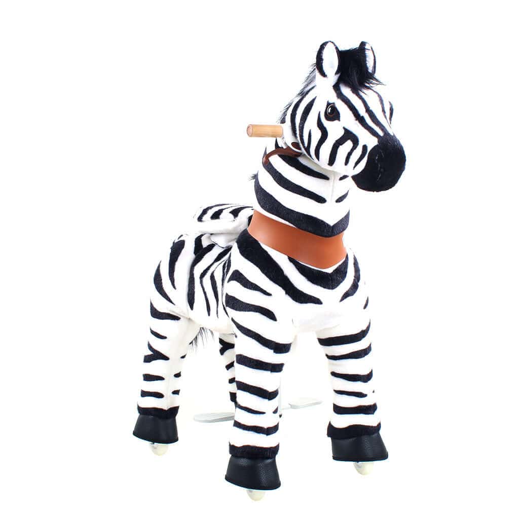PonyCycle, Inc. PonyCycle Ride on Zebra Horse Toy Age 4-7