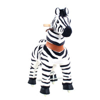 PonyCycle, Inc. PonyCycle Ride on Zebra Horse Toy Age 4-7