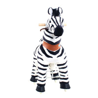 PonyCycle, Inc. PonyCycle Ride on Zebra Horse Toy Age 4-7