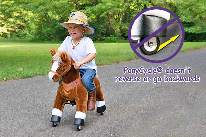 Does the PonyCycle® go backwards？