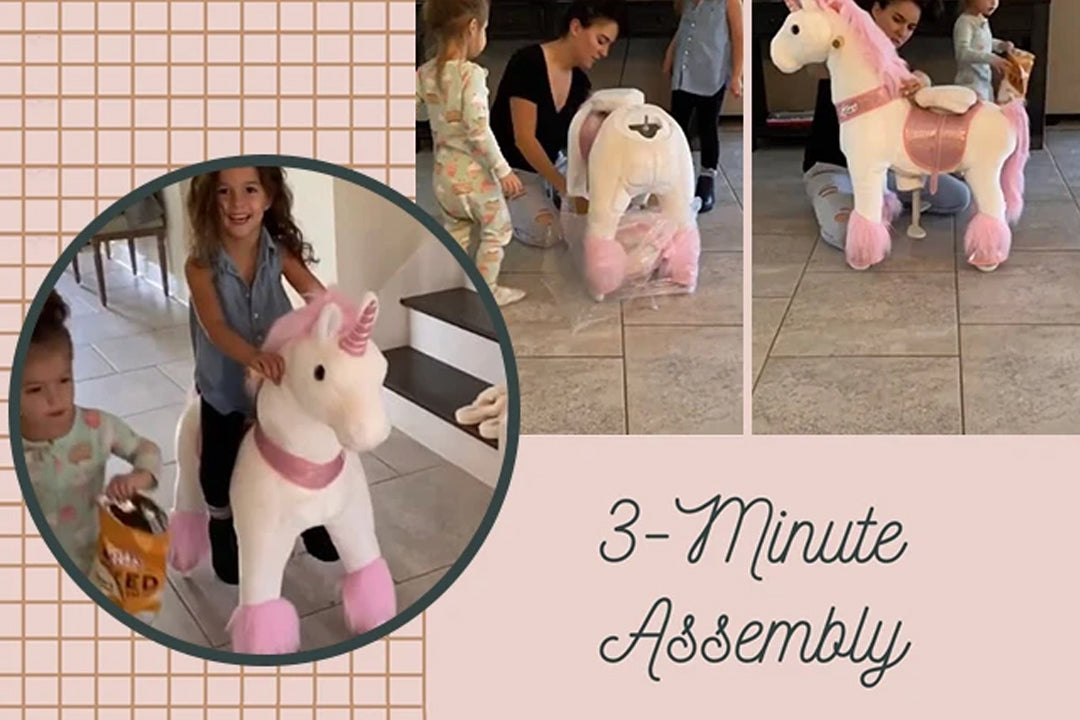 How to assemble a PonyCycle® horse toy