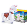 PonyCycle, Inc. ride on toy Model U Ride on White Unicorn (With Complimentary Blind Box)