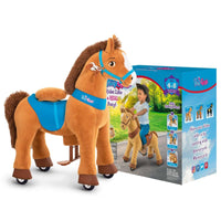 ride on horse toy - packaging