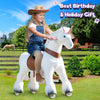 PonyCycle, Inc. ride on toy FREE plush set with purchase of Model U unicorn
