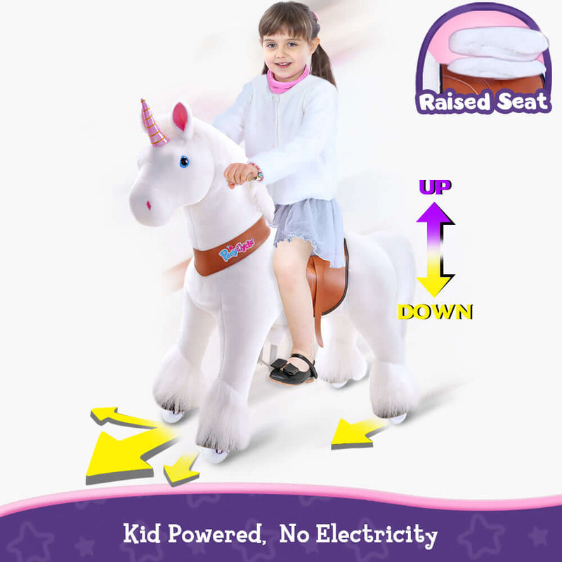 PonyCycle, Inc. ride on toy Purple Accessories Set+Model U Ride On Unicorn