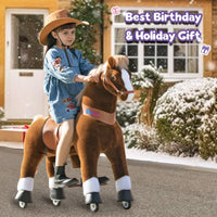 PonyCycle, Inc. ride on horse Blue Accessories Set+Model U Ride On Horse