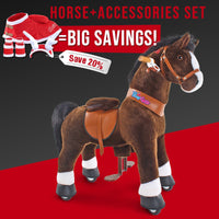 PonyCycle, Inc. ride on horse Save 30% on Christmas Costume - Model U Ride on Horse with Christmas Costume
