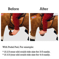 PonyCycle, Inc. Model E Pedal Pad - White