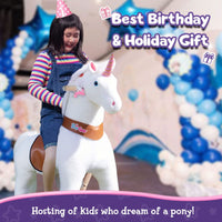PonyCycle, Inc. ride on toy Model U Ride On Unicorn
