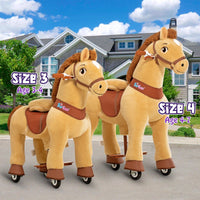 Light Brown-Size 4 for Age 4-7