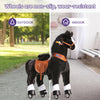 PonyCycle, Inc. PonyCycle Large Ride on Horse Toy-Black