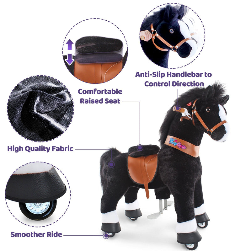 PonyCycle, Inc. Model U Horse Toy Age 3-4 Black