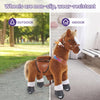 PonyCycle, Inc. Model U Ride-On Pony Age 3-4 Brown