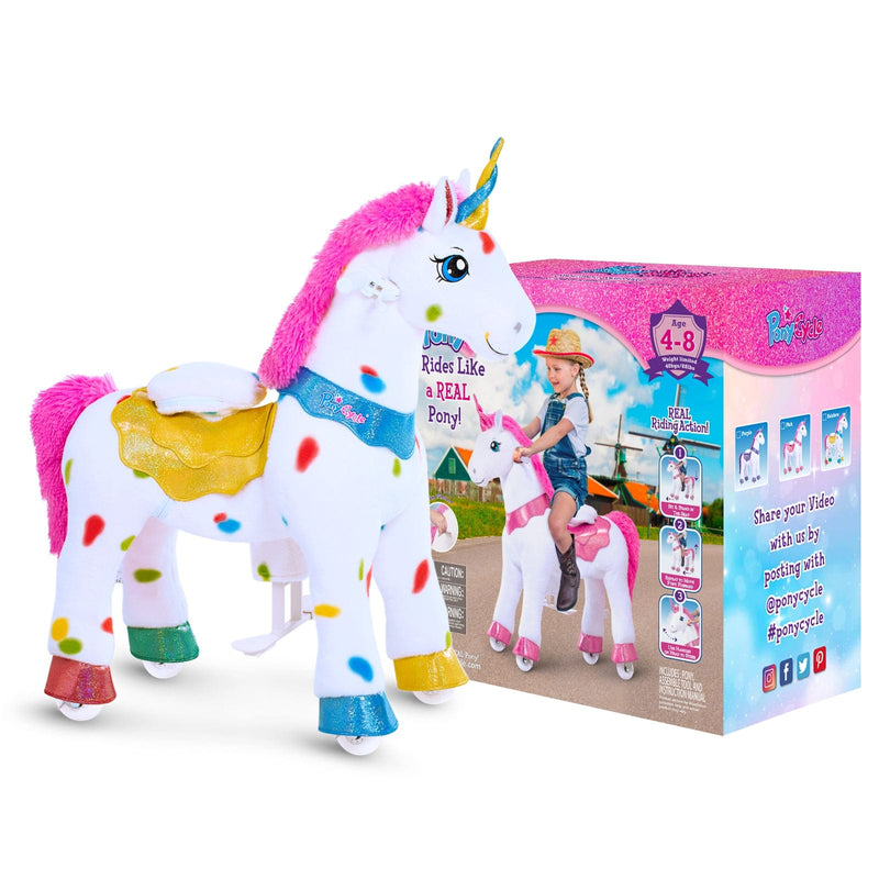 rainbow unicorn toy - packaging