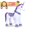 PonyCycle, Inc. Purple / Size 3 for Age 3-4 / Brown Rein Save 30% on Accessories - Model E Ride on Pony With Accessory PonyCycle®
