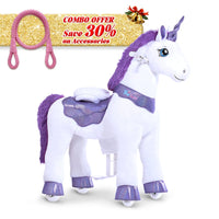 PonyCycle, Inc. Purple / Size 3 for Age 3-4 / Pink Rein Save 30% on Accessories - Model E Ride on Pony With Accessory PonyCycle®