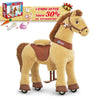 PonyCycle, Inc. Light Brown / Size 3 for Age 3-4 / Pink Feed & Care Set Save 30% on Accessories - Model E Ride on Pony With Accessory PonyCycle®