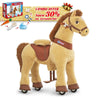 PonyCycle, Inc. Light Brown / Size 3 for Age 3-4 / Blue Feed & Care Set Save 30% on Accessories - Model E Ride on Pony With Accessory PonyCycle®