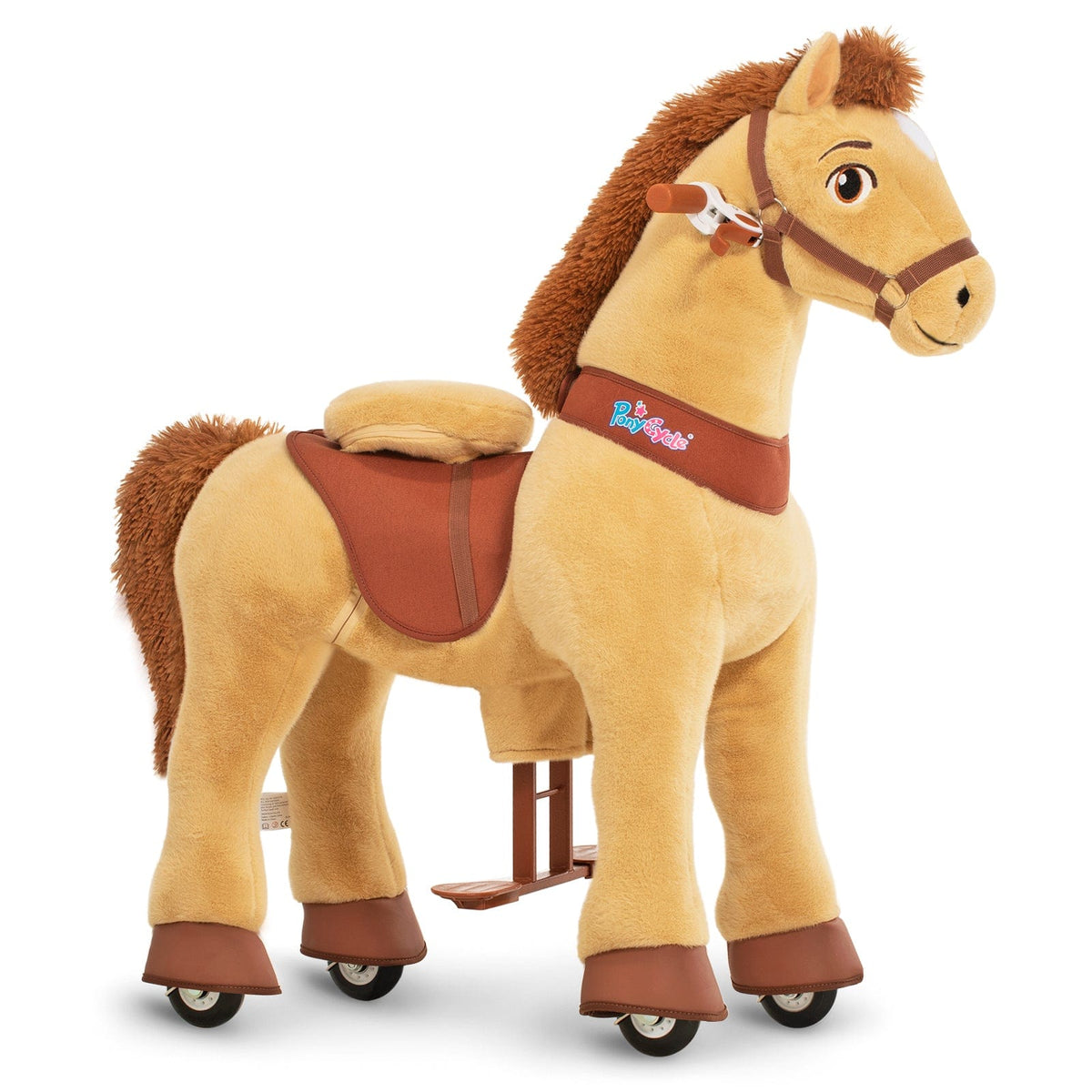 PonyCycle, Inc. ride on toy Light Brown / Size 3 for Age 3-5 Model E Ride On Horse