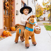 PonyCycle, Inc. Model E® Horse Ride-On Toy Age 3–4 – Brown