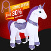 PonyCycle, Inc. Purple / Size 4 for Age 4-8 / Rein Save 30% on Accessories - PonyCycle Model E Ride on Pony With Accessory