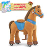 PonyCycle, Inc. Brown / Size 3 for Age 3-4 / Coloring Book Save 30% on Accessories - Model E® Ride on Pony With Accessory PonyCycle®