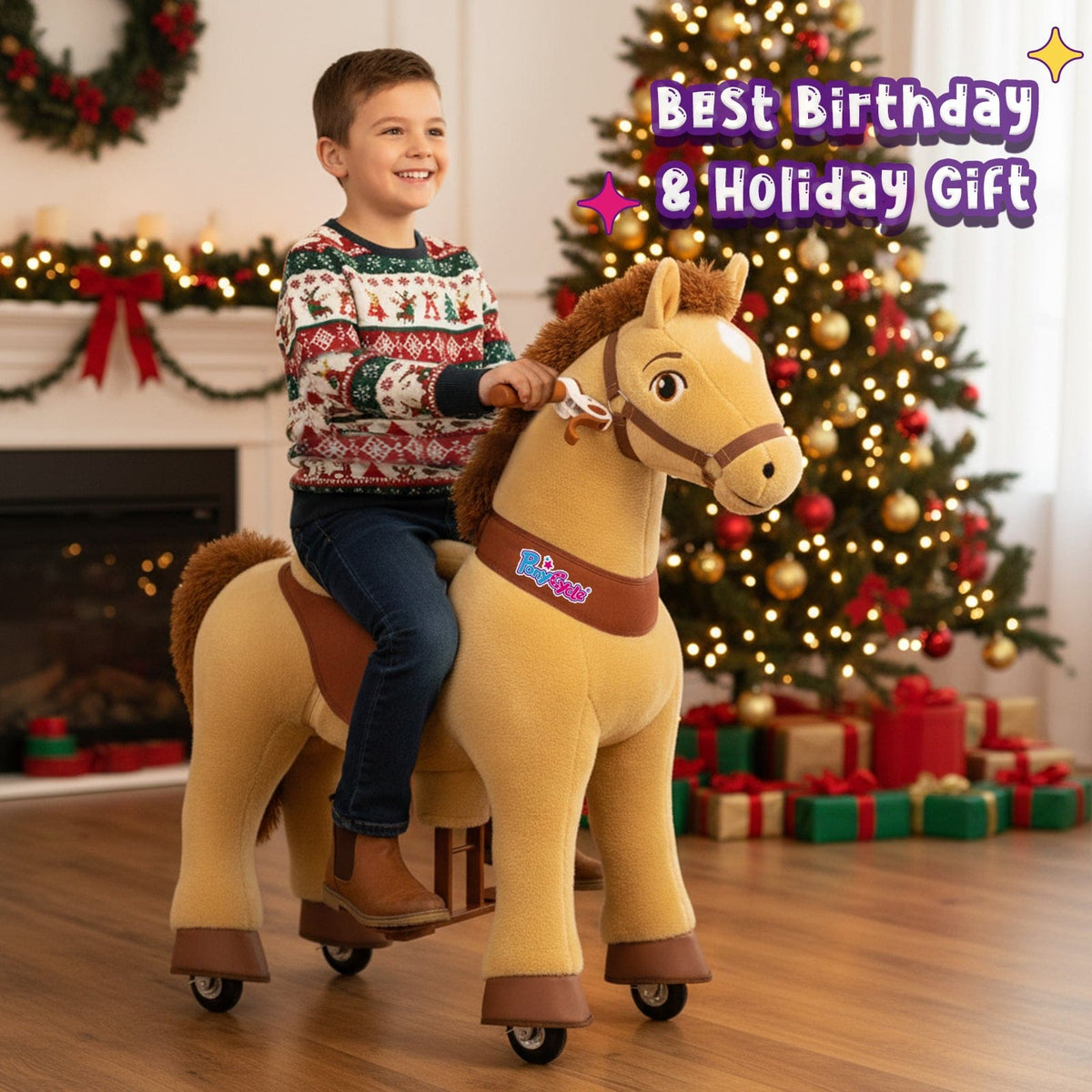 PonyCycle, Inc. Model E® Horse Riding Toy Age 4-7