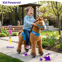 Brown-Size 4 for Age 4-7