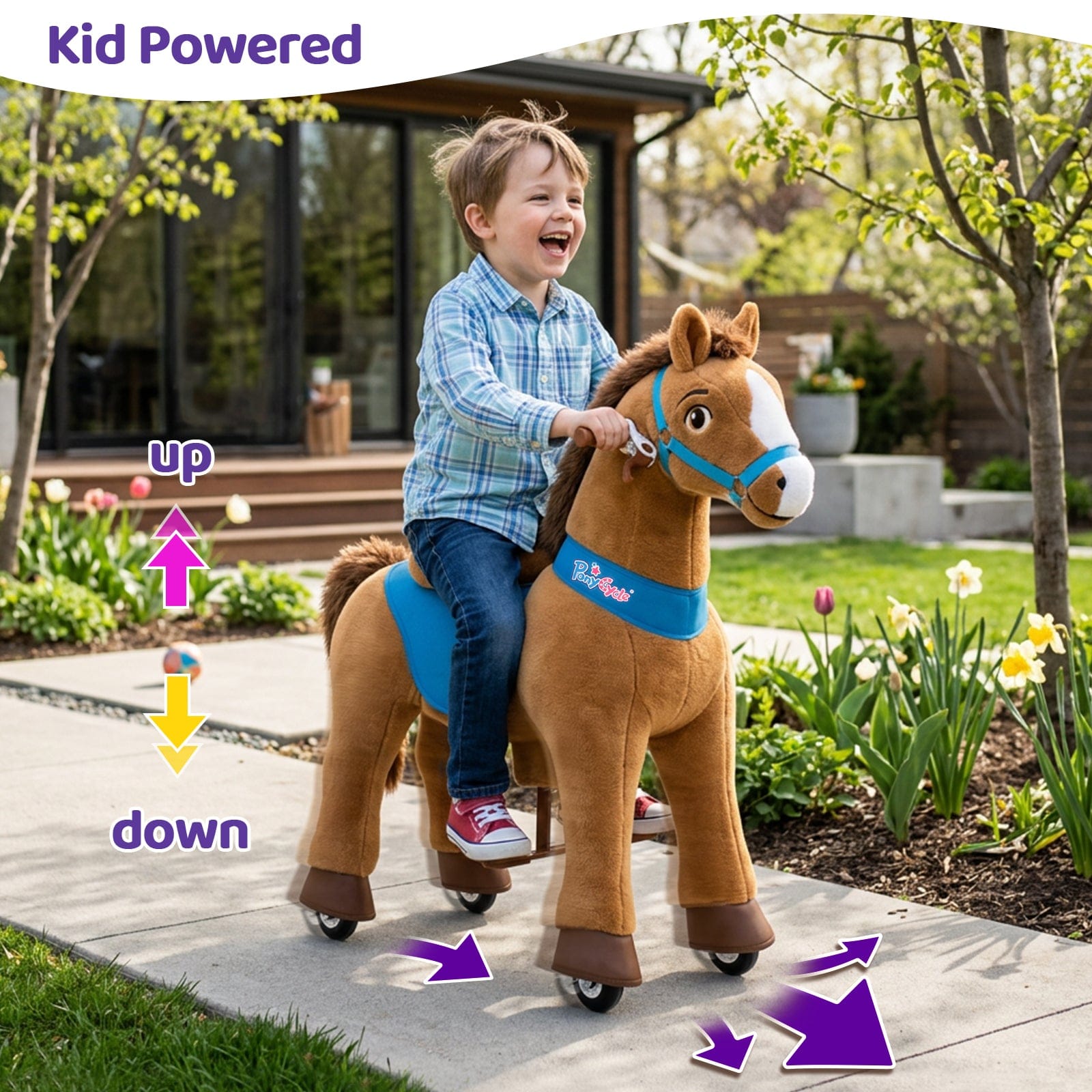 Brown-Size 4 for Age 4-7