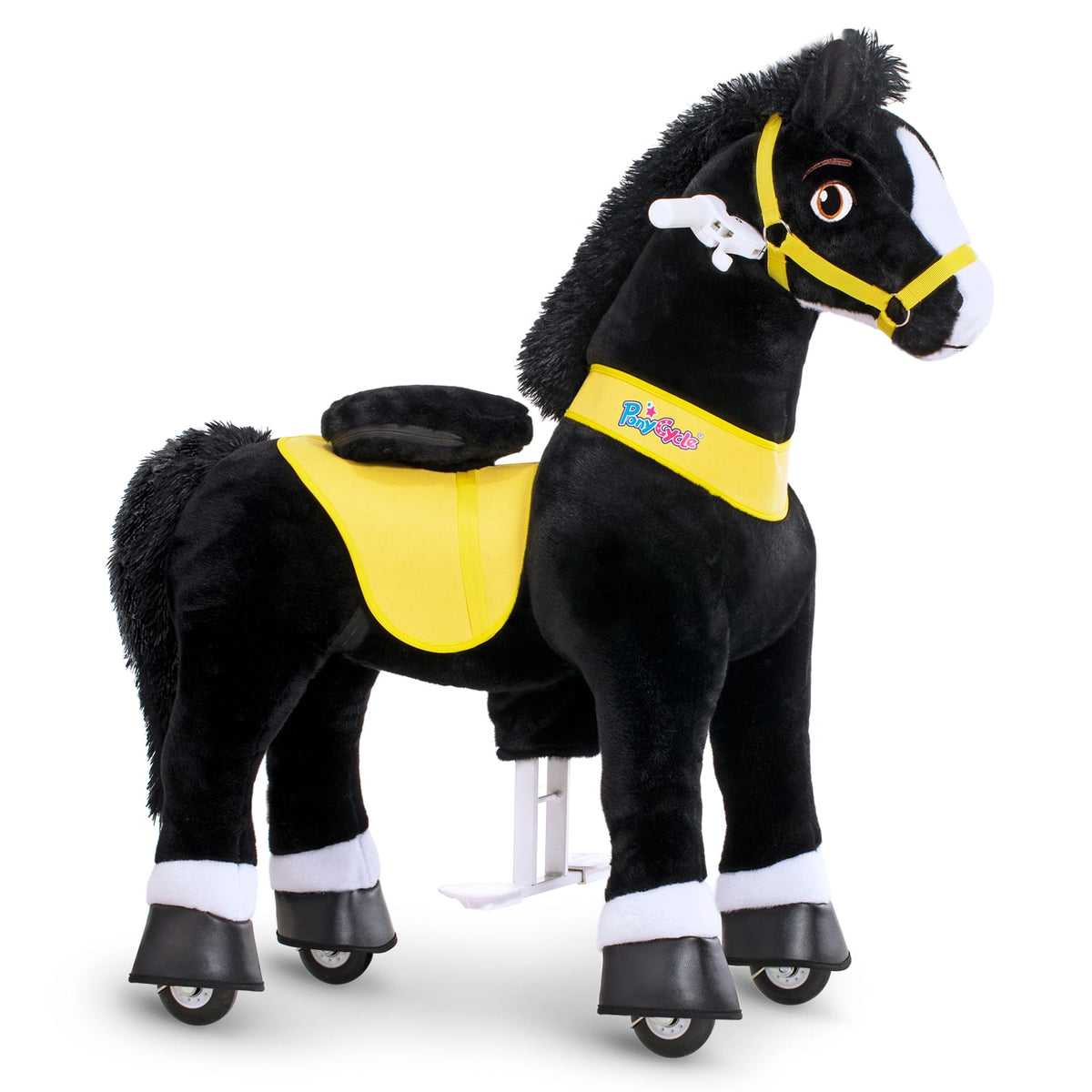 PonyCycle, Inc. ride on toy Black / Size 4 for Age 4-7 Kids Ride Toys Model E®