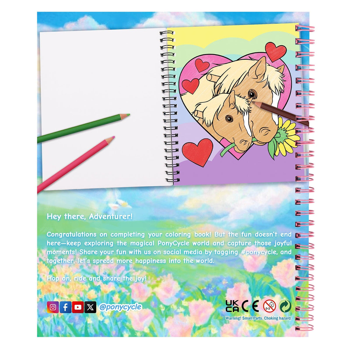 PonyCycle, Inc. Coloring Book