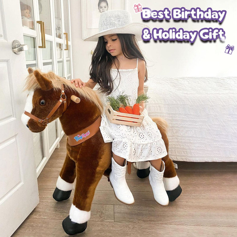 Brown-Size 4 for Age 4-7