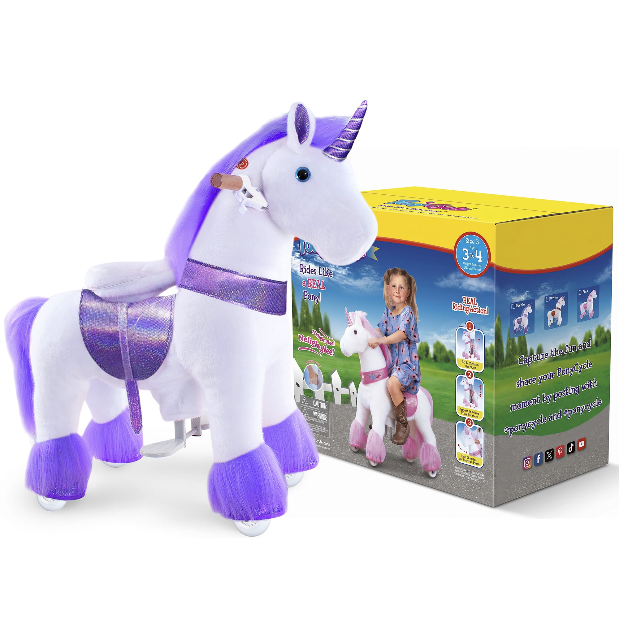 PonyCycle, Inc. ride on horse Model U® Ride On Pony