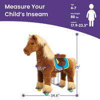 Brown-Size 4 for age 4-7
