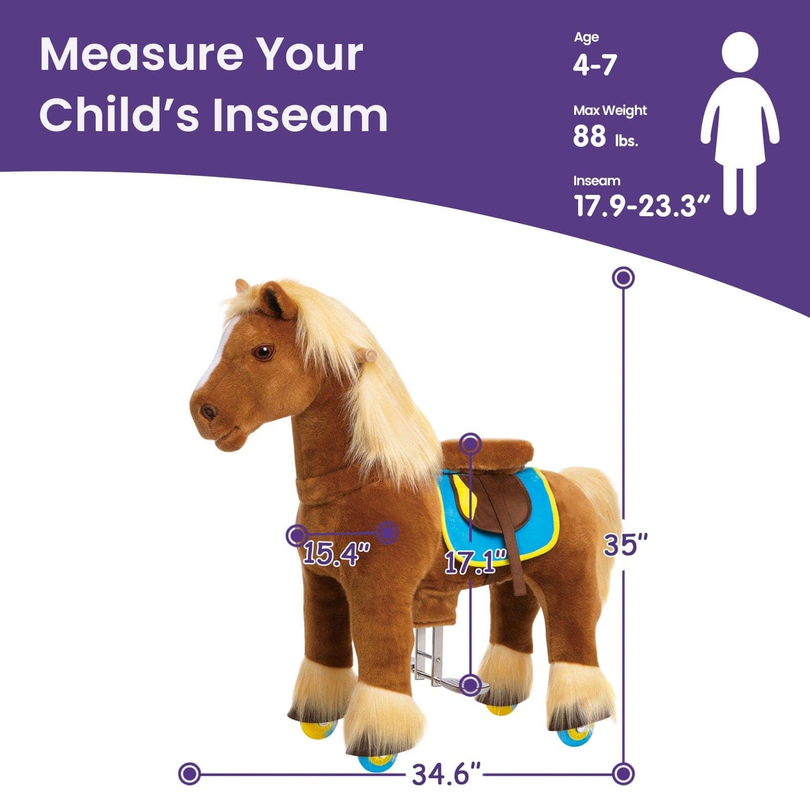 Brown-Size 4 for age 4-7