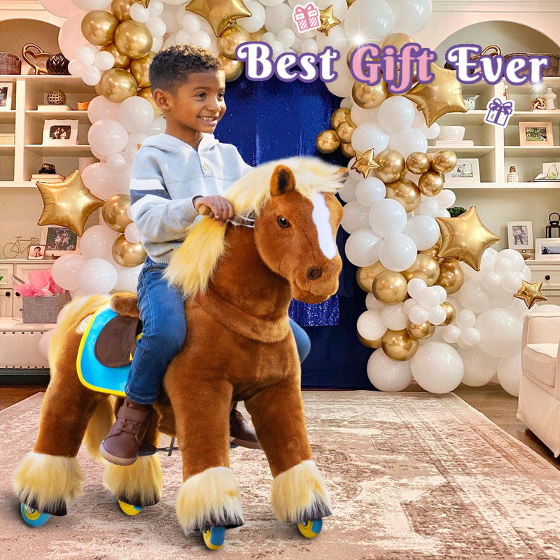 Brown-Size 4 for age 4-7