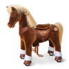 Brown-Size 4 for Age 4-7