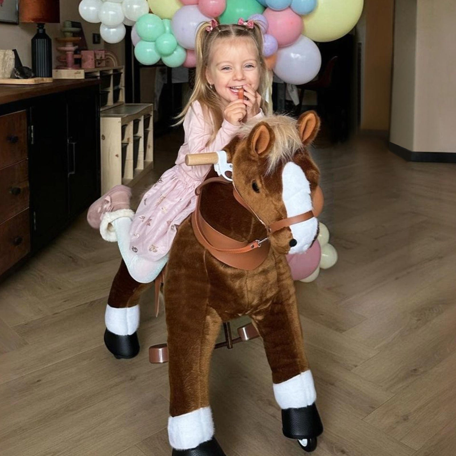 Brown-Size 4 for Age 4-7