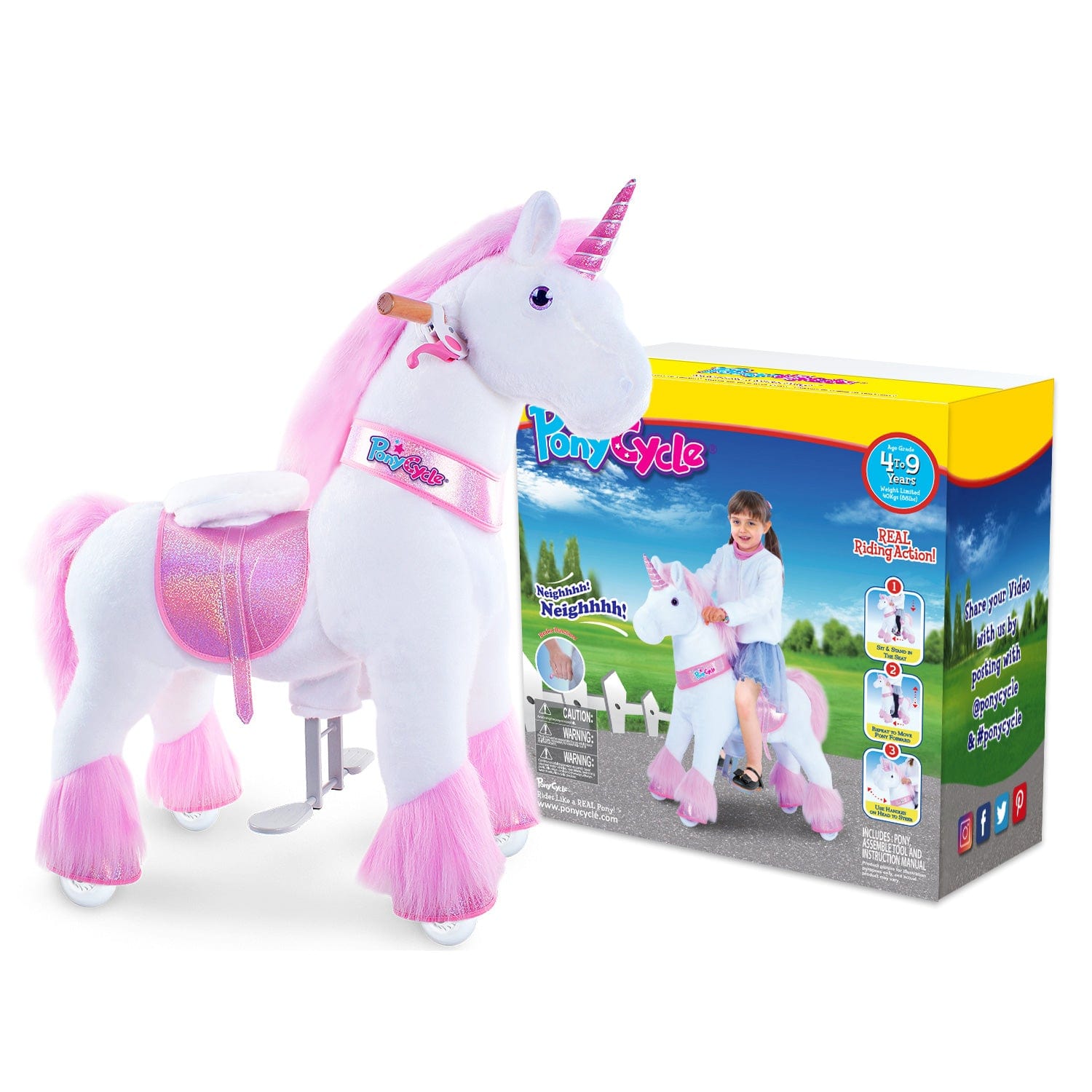 PonyCycle, Inc. ride on horse Kids Ride on Toys Model U®