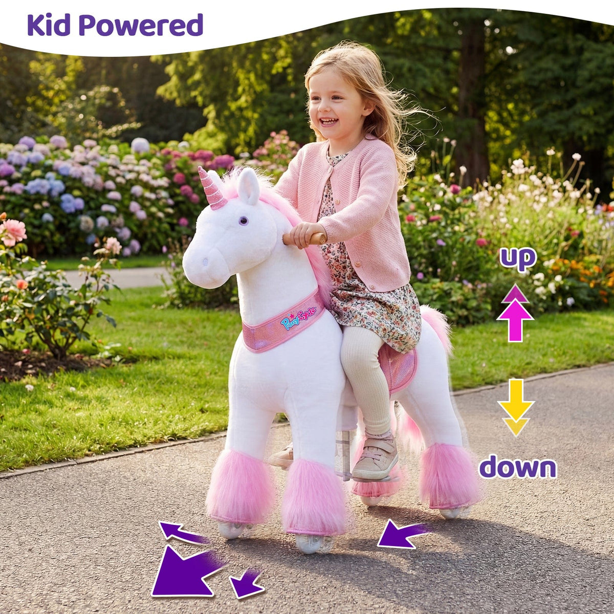 PonyCycle Modèle Classique U Poney Mécanique à Chevaucher pour Enfants PonyCycle Modèle Classique U Poney Mécanique à Chevaucher pour Enfants
