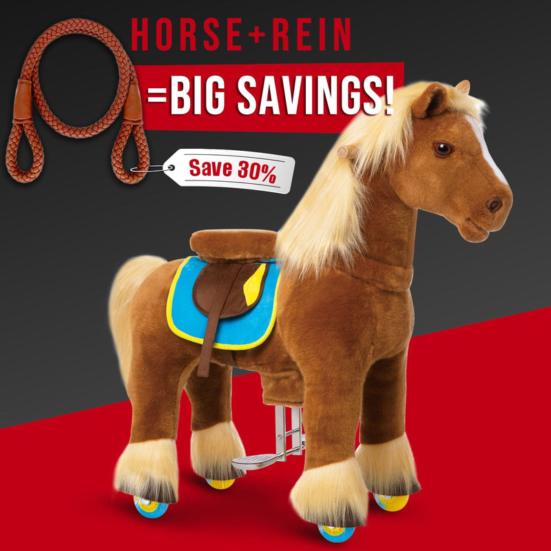 PonyCycle, Inc. Save 30% on Rein - Model X Ride on Pony with Rein